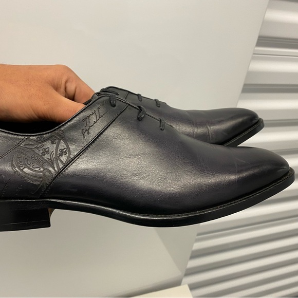 BERLUTI Alexandro men black leather loafer shoes US sz 10 - Picture 13 of 16